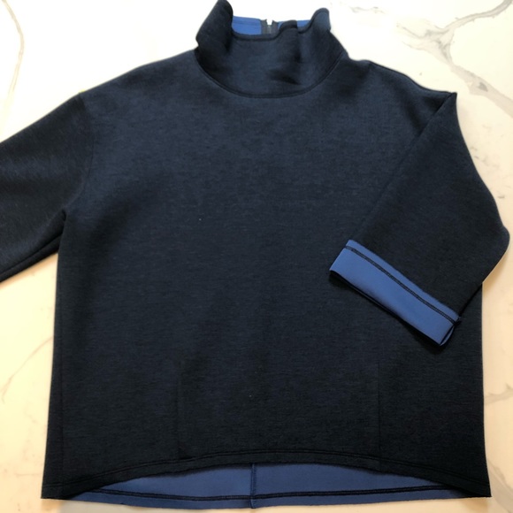 IC by Connie K Scuba Turtleneck Top M - Picture 2 of 7